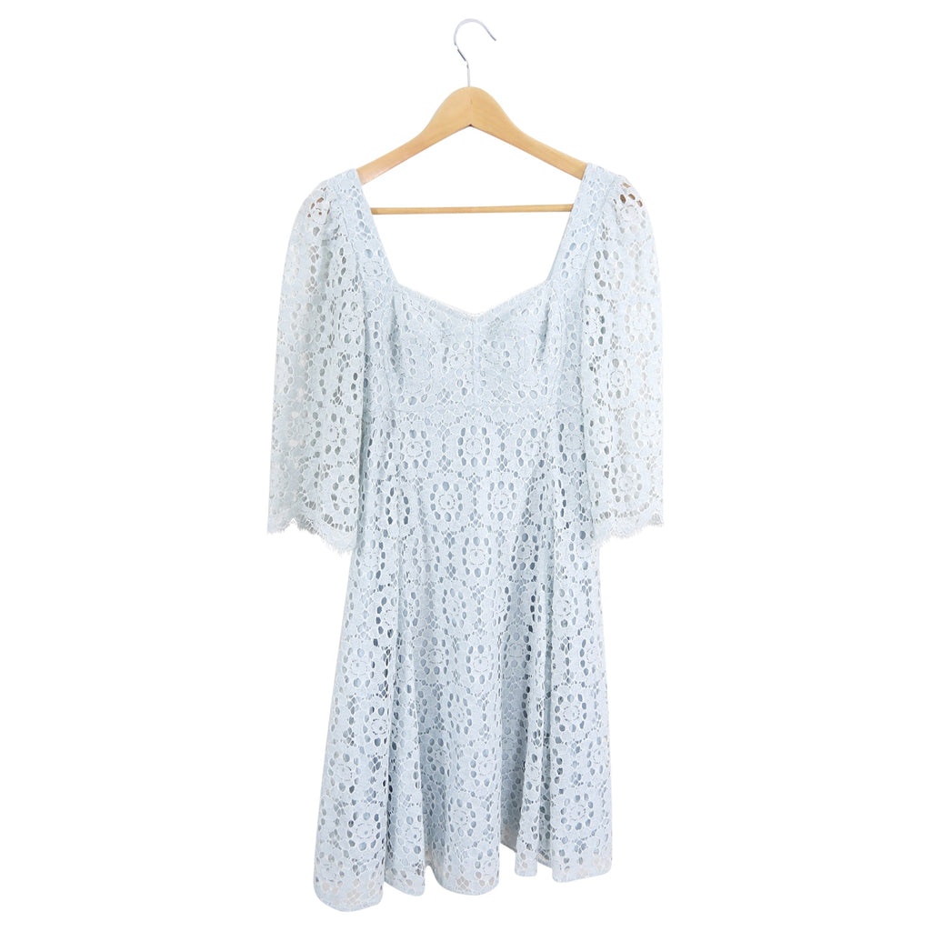 Dolce & Gabbana Light Blue Lace Dress - IT36 / USA 0 / XS
