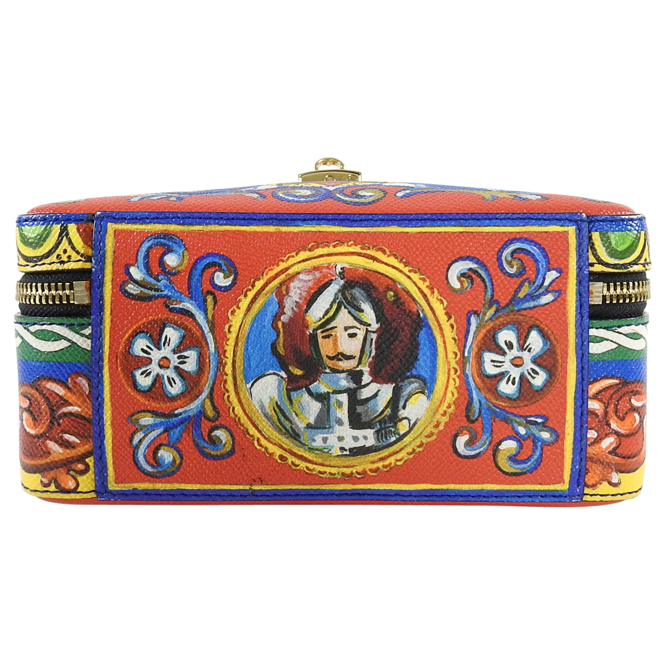 Dolce & Gabbana Rosaria Carretto-Print Teatro dei Pupi Crossbody Bag
