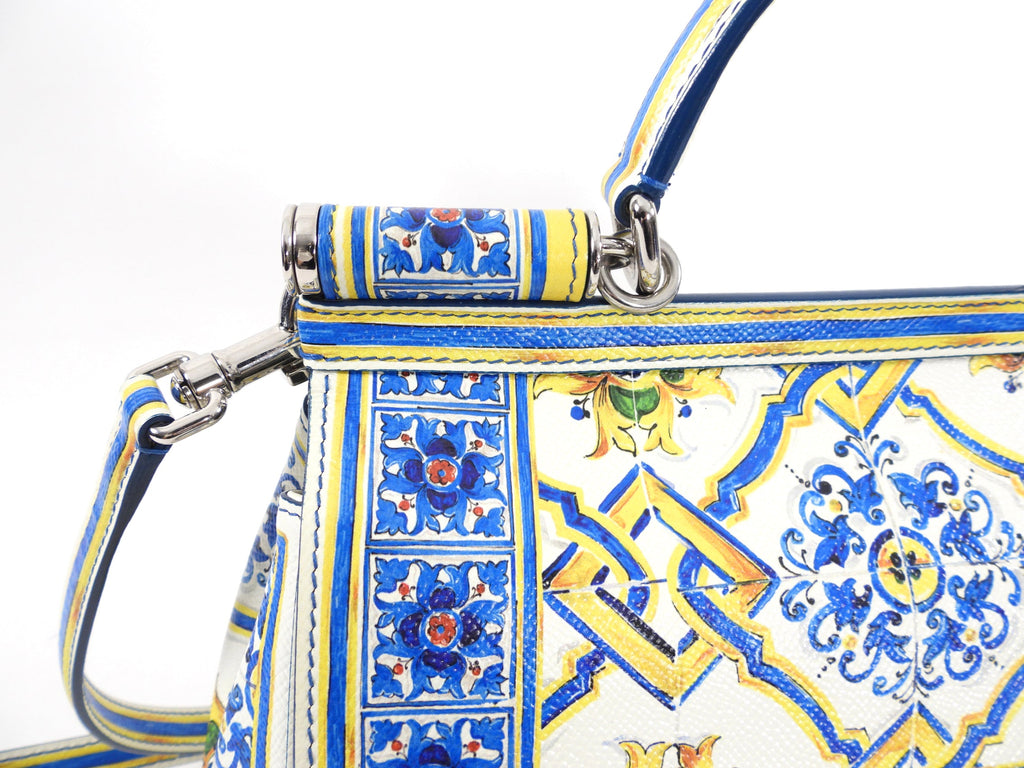 Dolce & Gabbana Medium Miss Sicily Majolica Tile Bag
