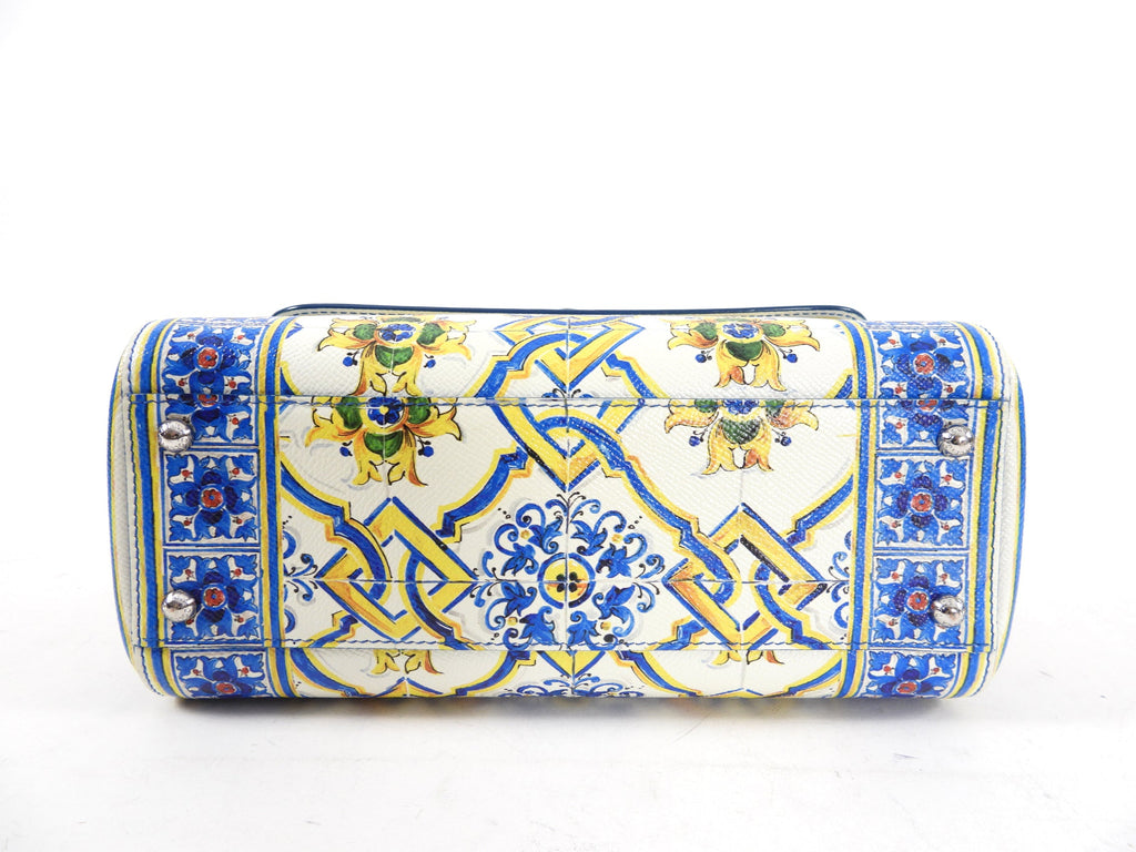Dolce & Gabbana Medium Miss Sicily Majolica Tile Bag
