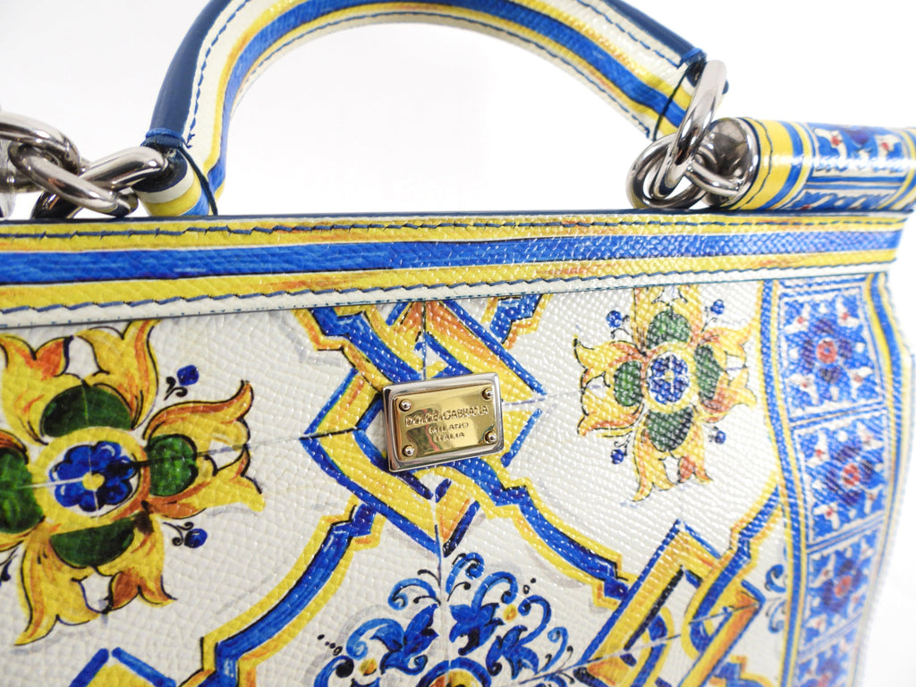 Dolce & Gabbana Medium Miss Sicily Majolica Tile Bag