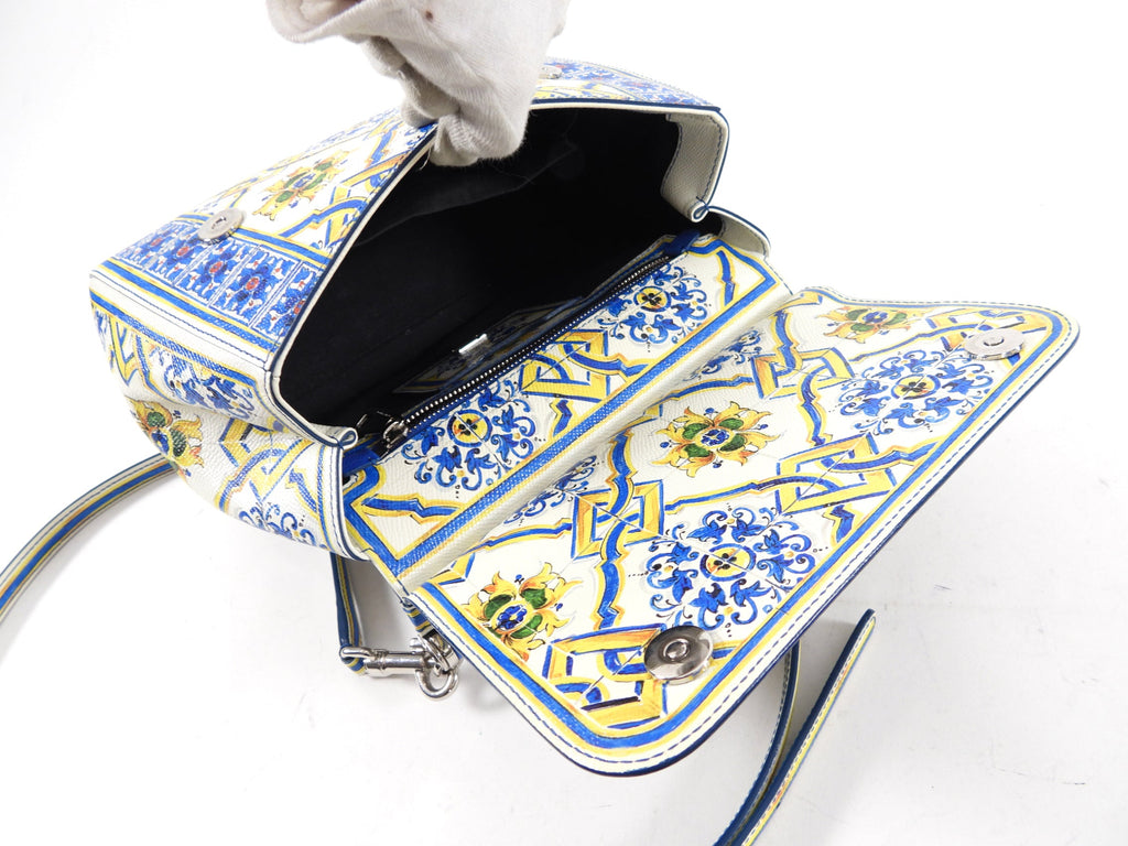 Dolce & Gabbana Medium Miss Sicily Majolica Tile Bag