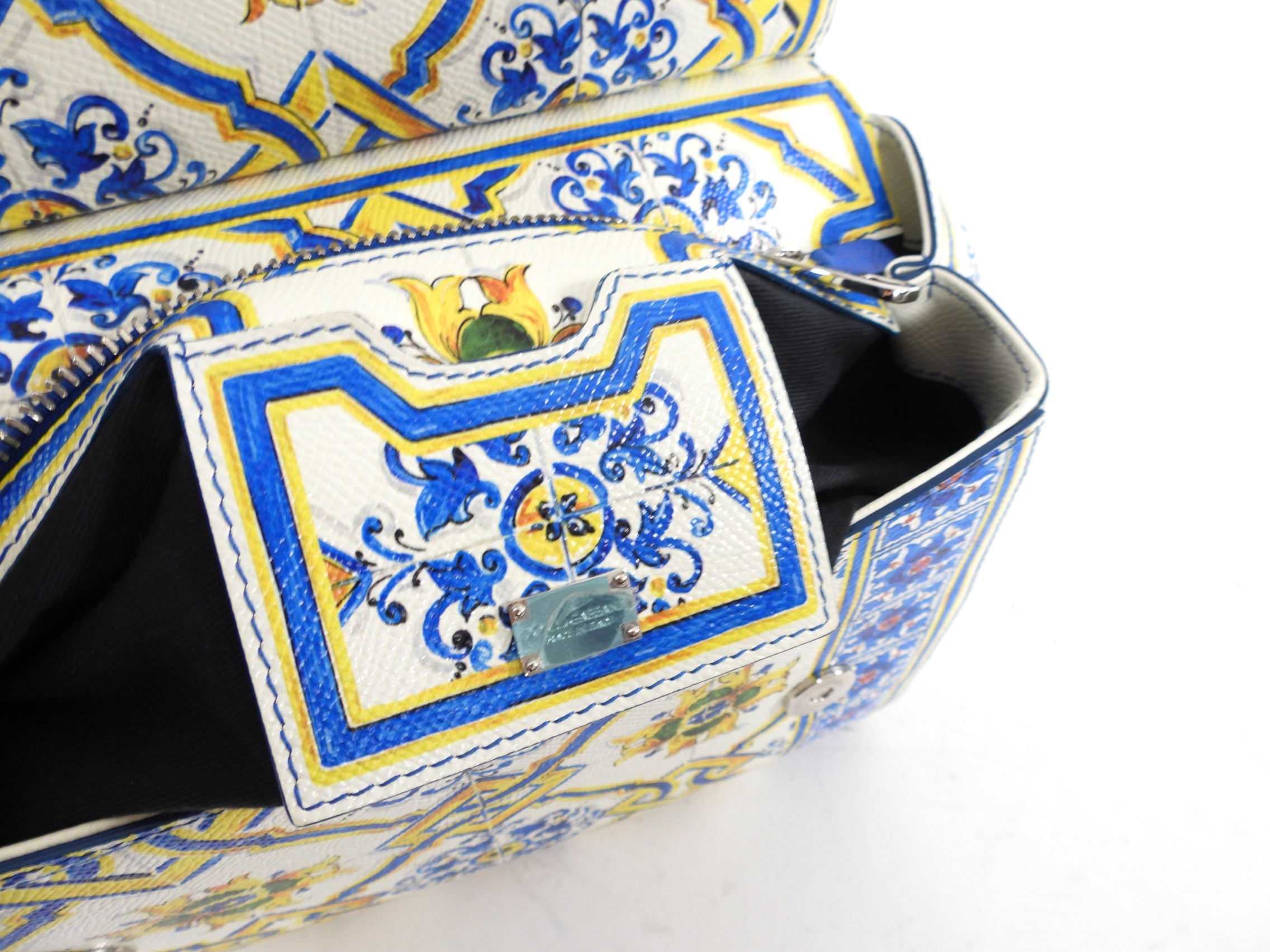 Dolce & Gabbana Medium Miss Sicily Majolica Tile Bag