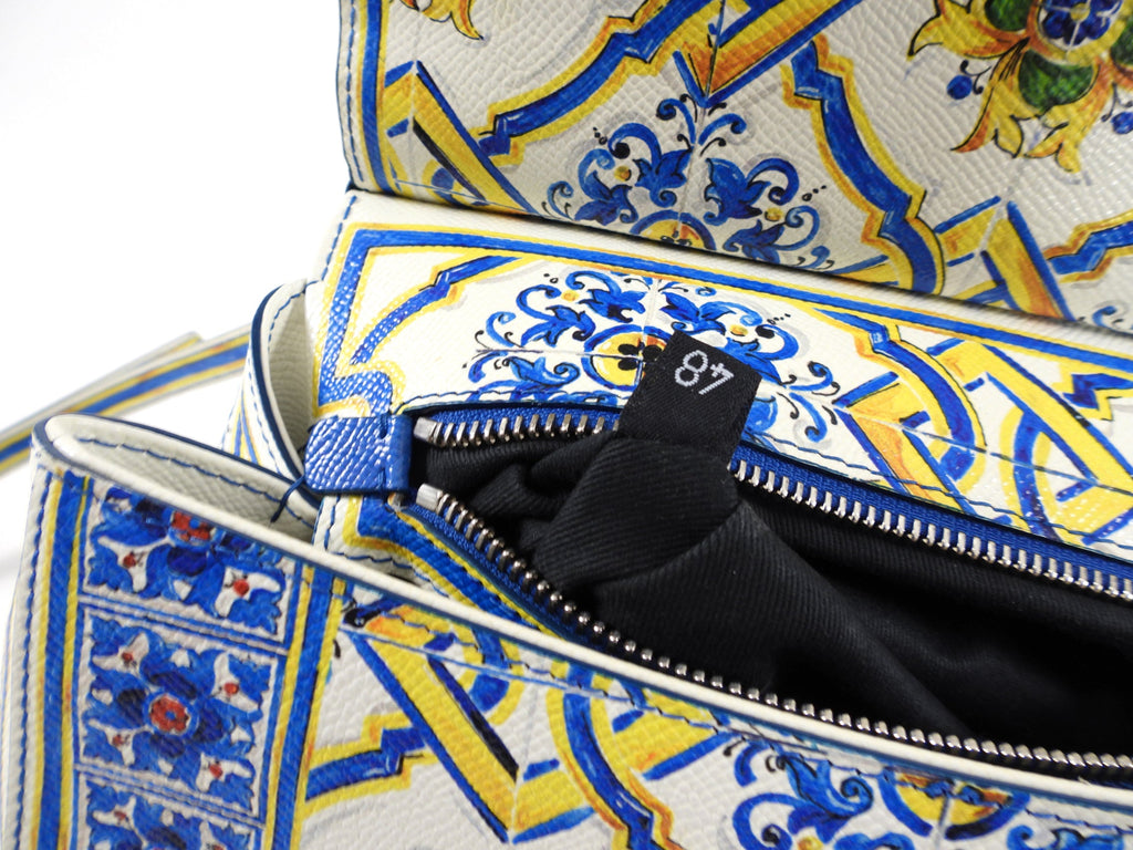 Dolce & Gabbana Medium Miss Sicily Majolica Tile Bag