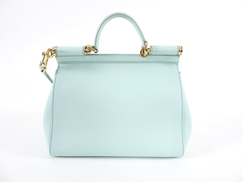 Dolce & Gabbana Medium Turquoise Miss Sicily Bag