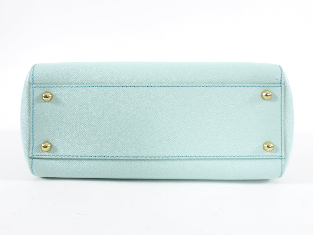 Dolce & Gabbana Medium Turquoise Miss Sicily Bag