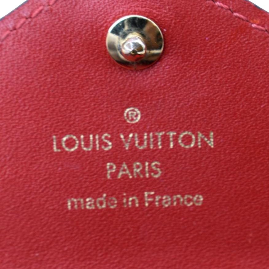 LOUIS VUITTON Kirigami Pochette Damier Ebene Clutch Brown