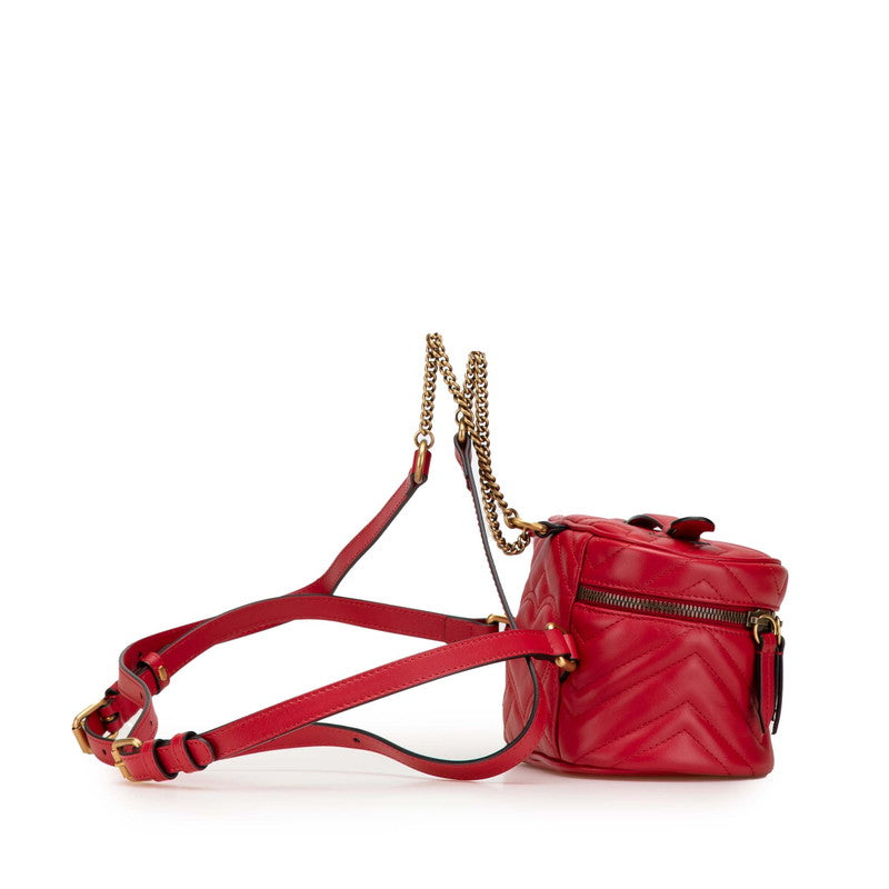 Gucci GG Marmont Leather 2way Backpack