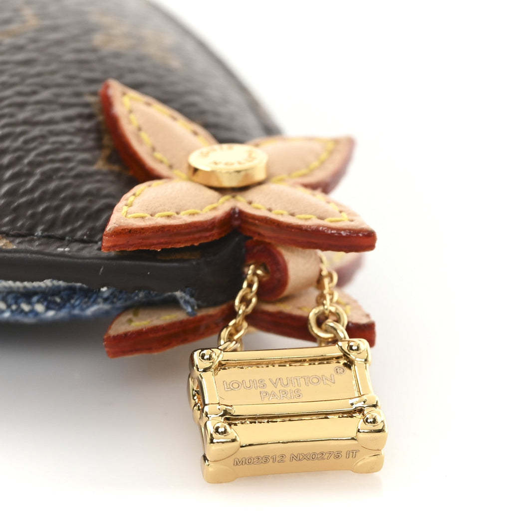 Monogram Denim LV Sky Bag Jewel Blue