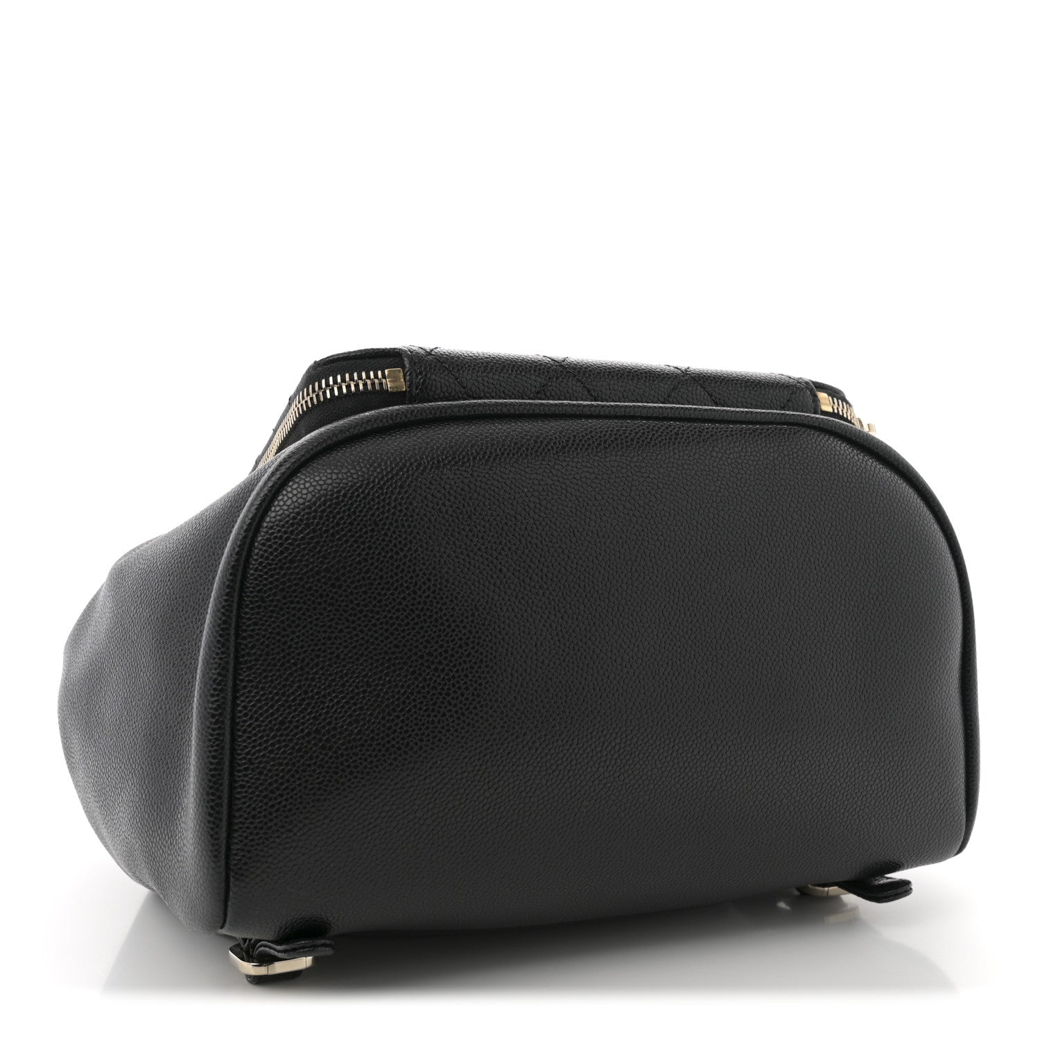 Caviar Quilted Business Affinity Backpack Black