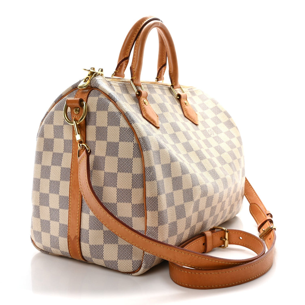 Damier Azur Speedy Bandouliere 30