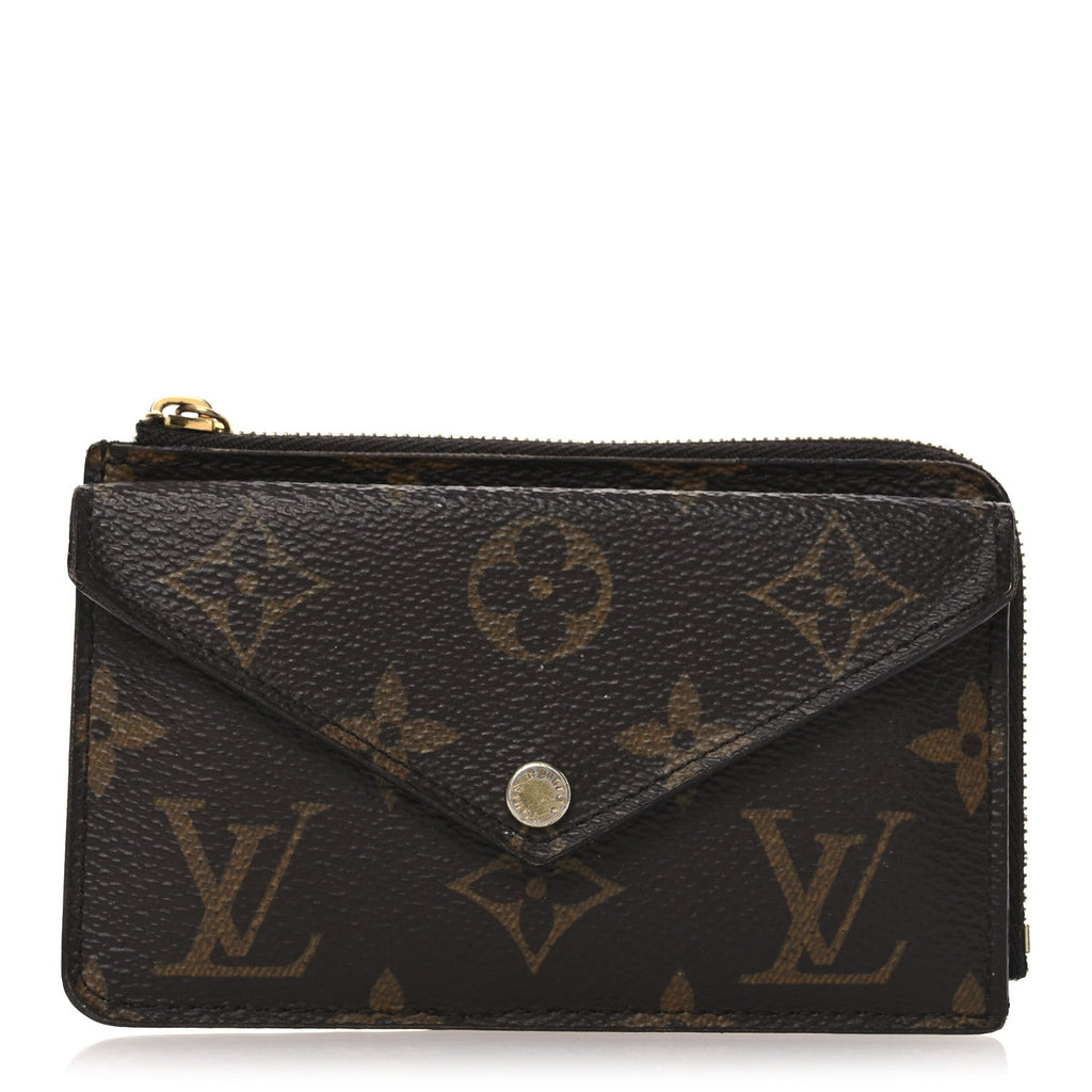 Monogram Recto Verso  Holder Black