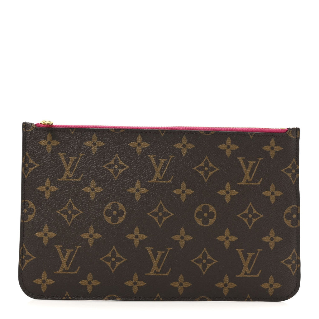 Monogram Neverfull MM GM Pochette Pivoine