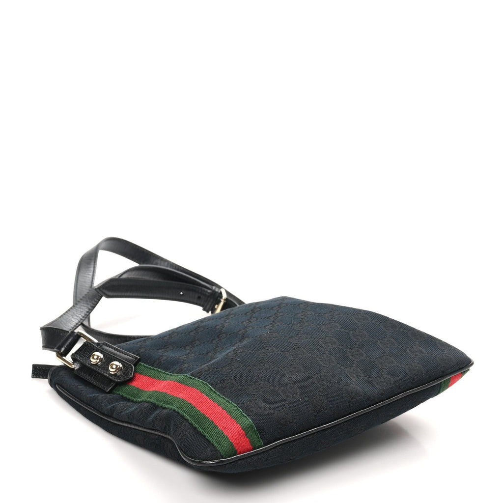 Monogram Web Jolicoeur Charms Messenger Bag Black