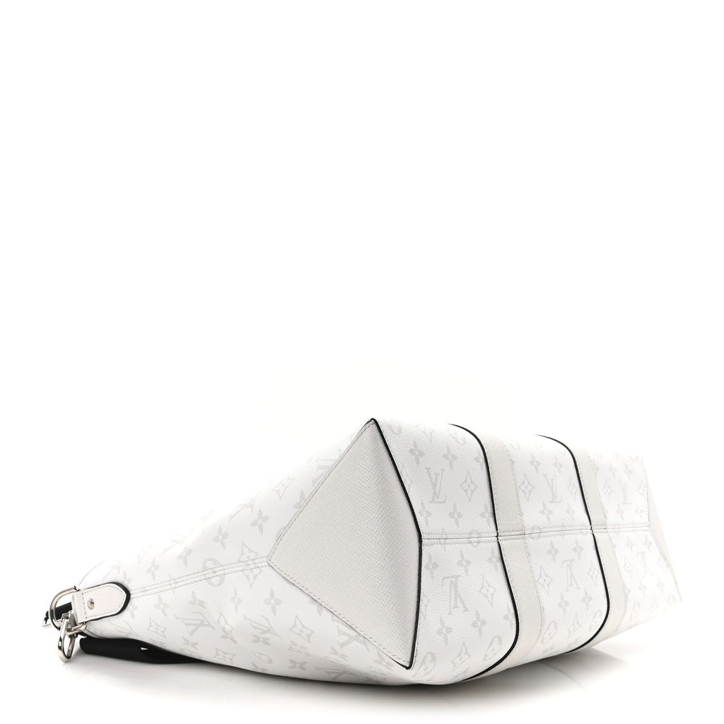 Monogram Eclipse Taigaramma Weekend Tote NM Optic White