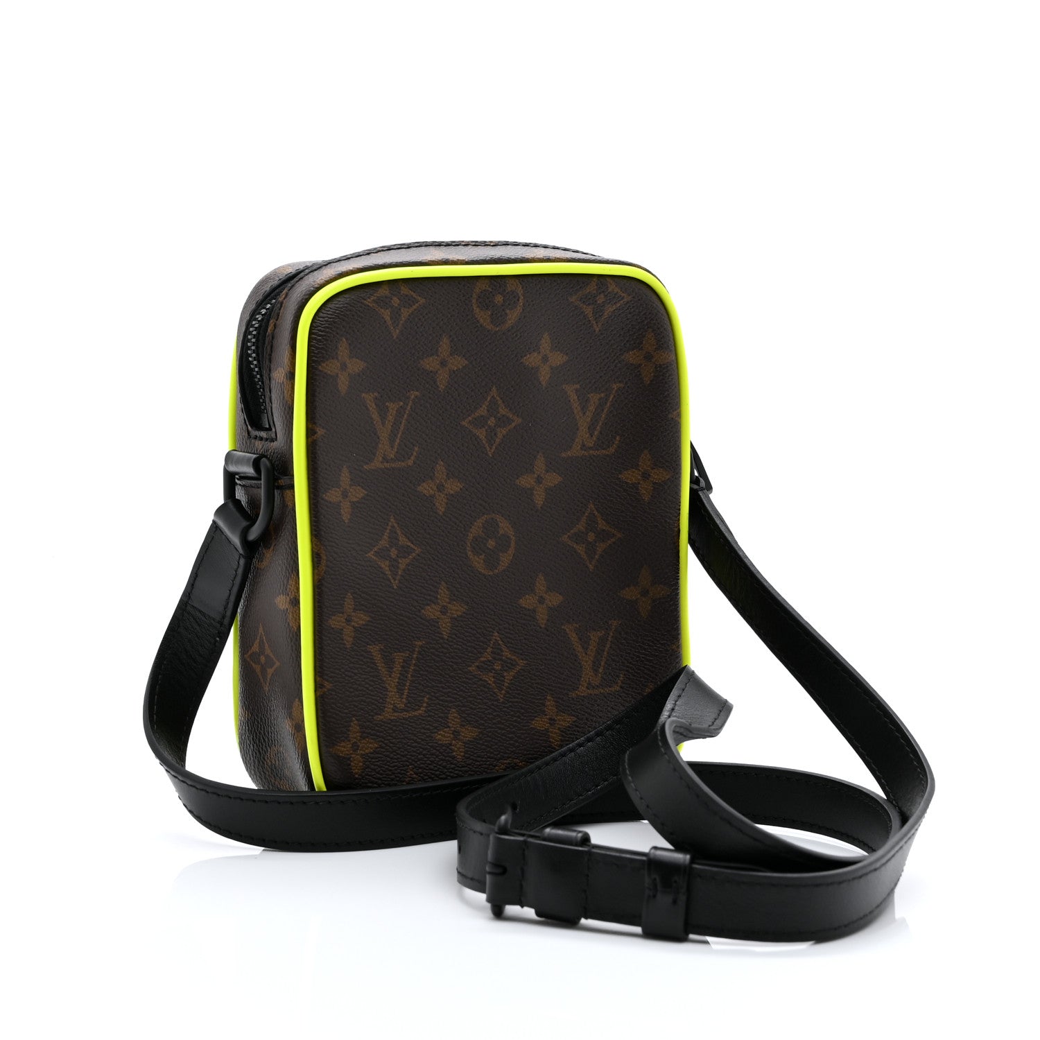 Monogram Macassar Christopher Wearable Wallet Fluorescent  Yellow