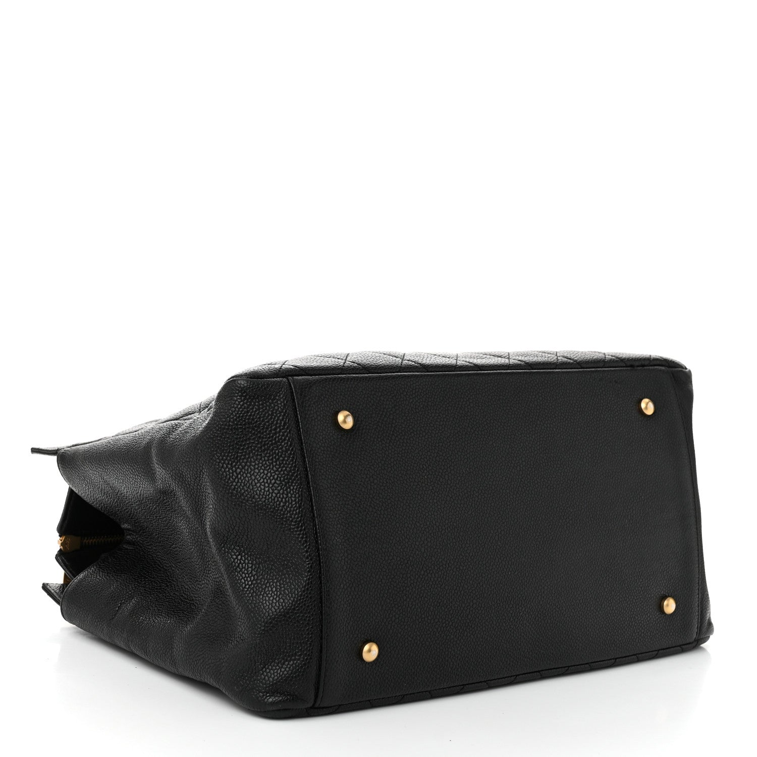 Caviar Quilted Grand Timeless Tote GTT Black