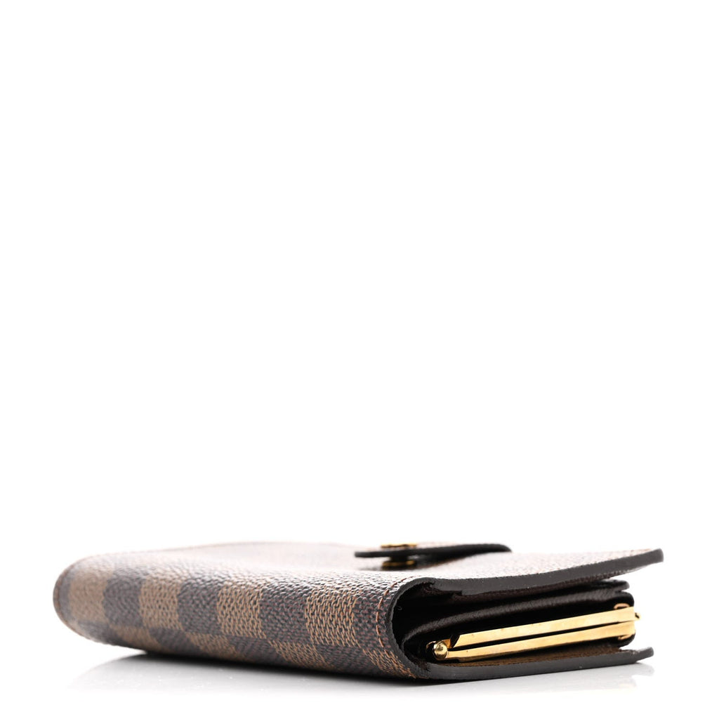 Damier Ebene French Purse Wallet