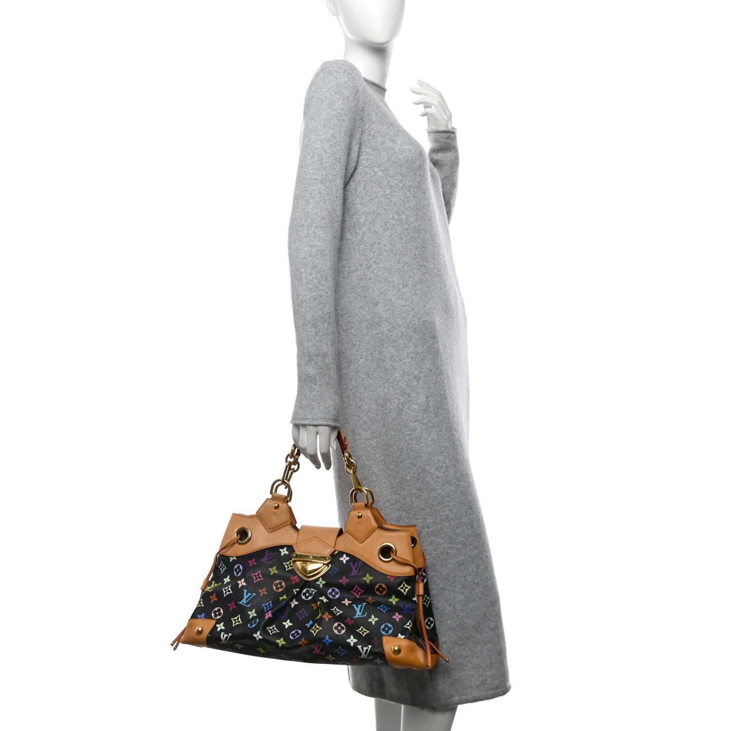 Monogram Multicolor Ursula Black