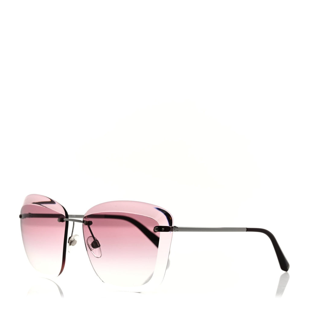 Butterfly Spring Sunglasses 4221 Dark Silver Purple