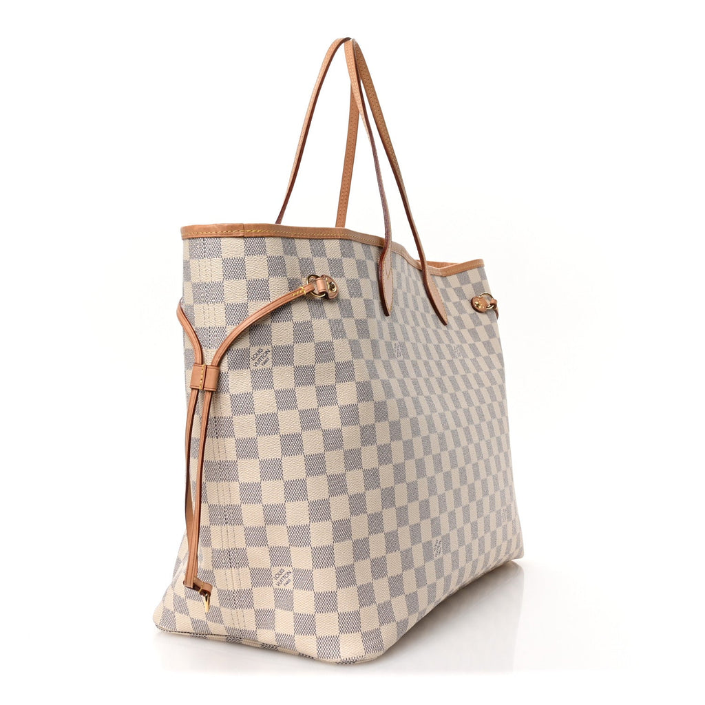 Damier Azur Neo Neverfull GM Rose Ballerine