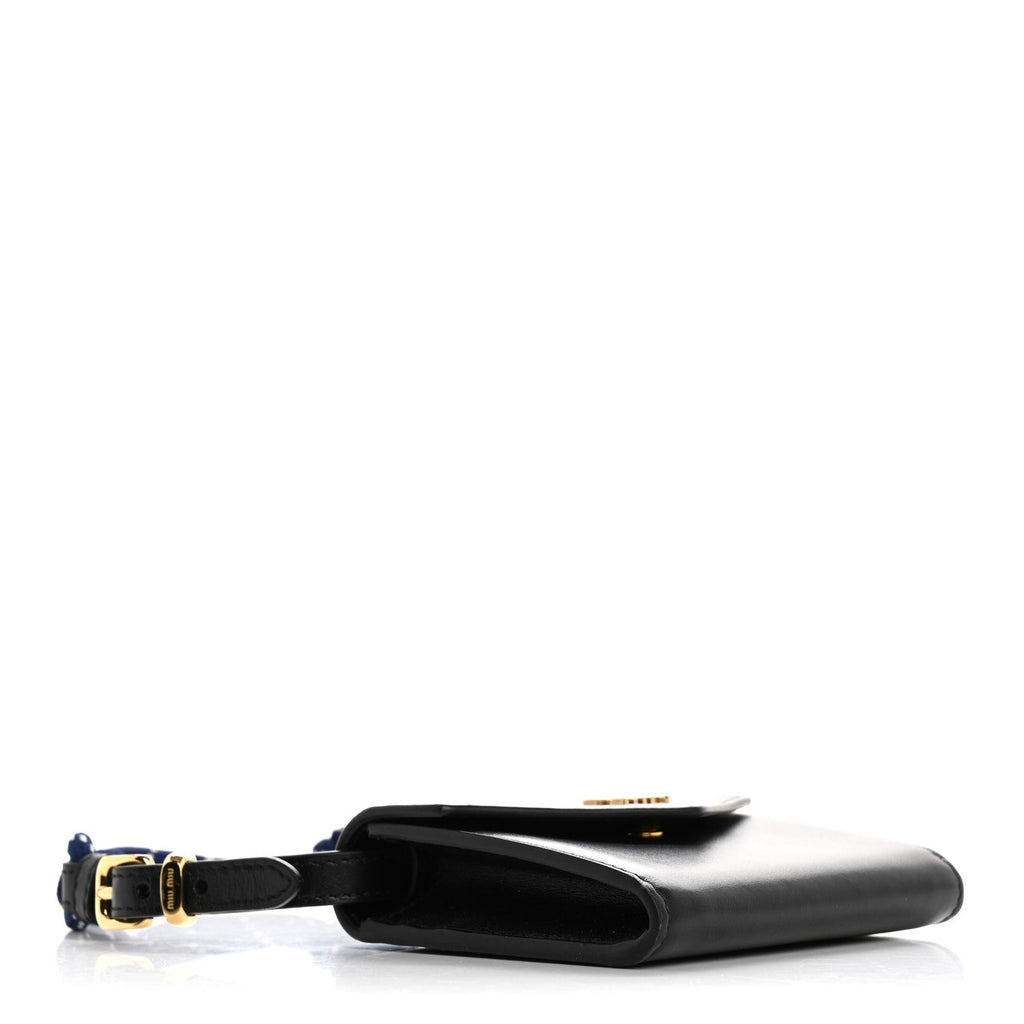 Nappa Wallet On Strap Black Baltic