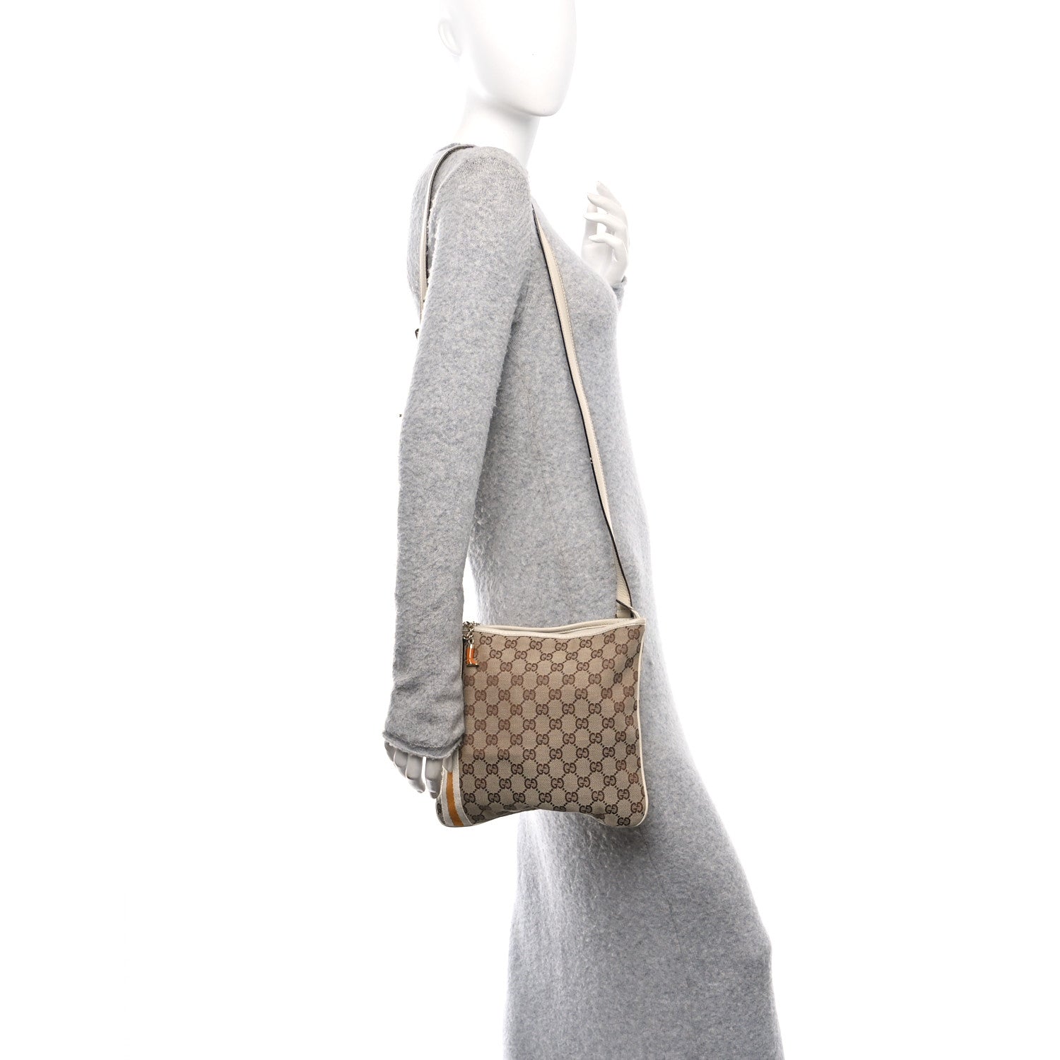 Monogram Jolicoeur Messenger Bag Gold