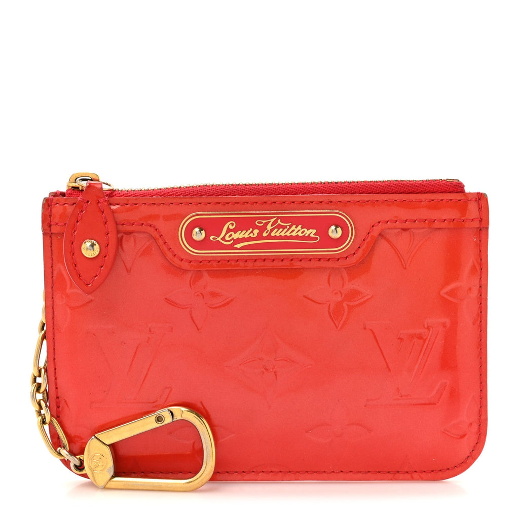Vernis Key Pouch Rouge Grenadine