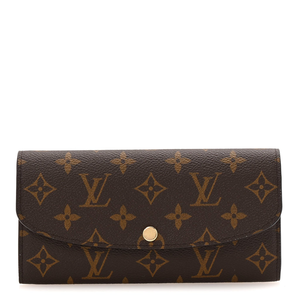 Monogram Emilie Wallet Rose Ballerine