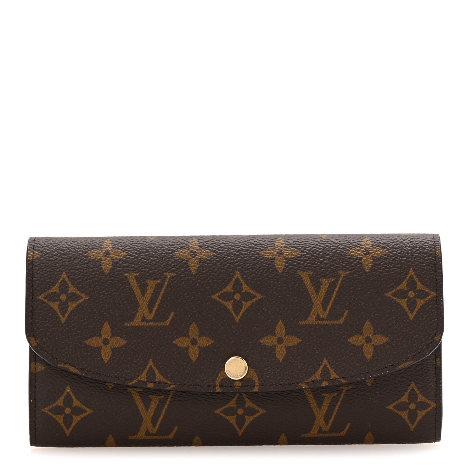 Monogram Emilie Wallet Rose Ballerine