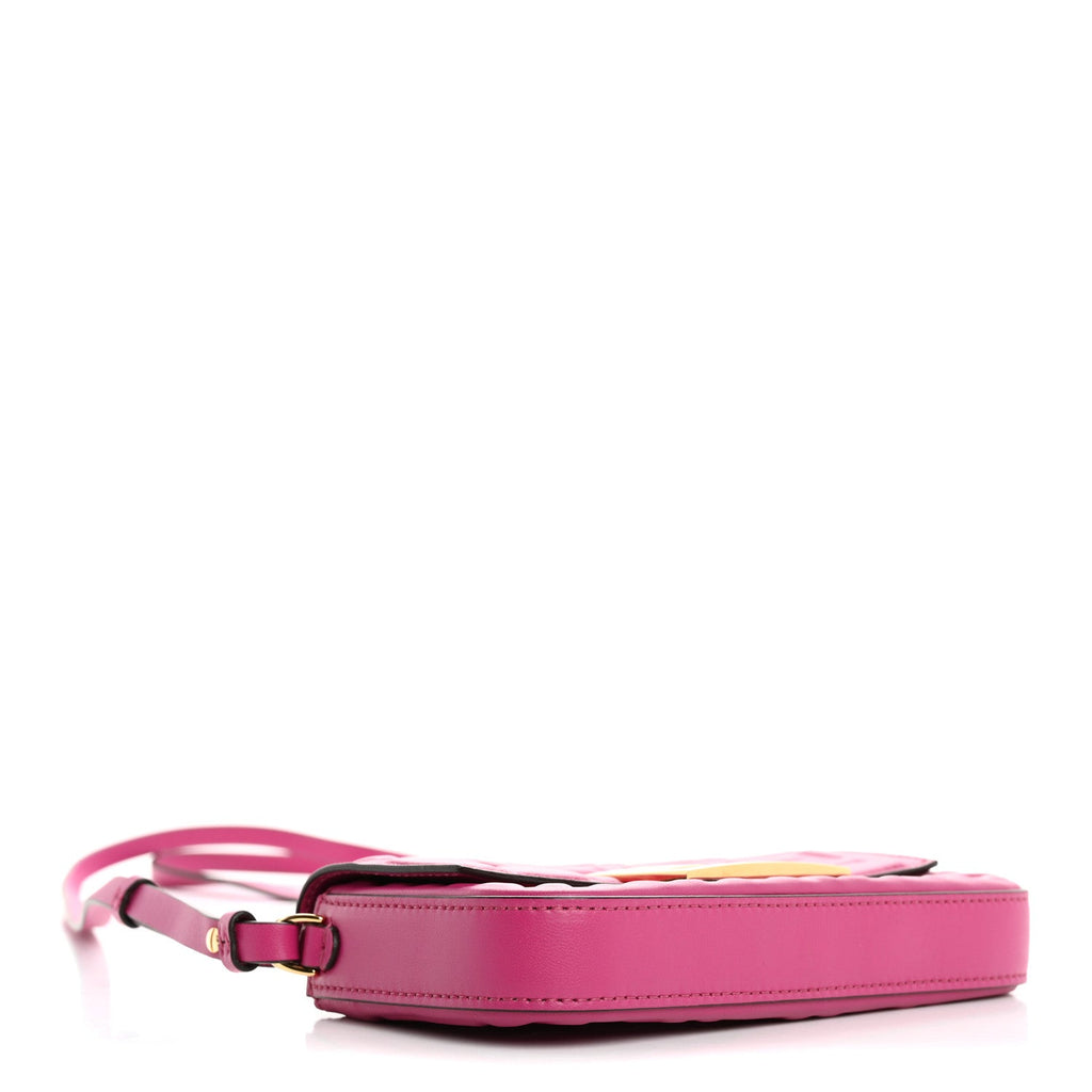 Nappa FF 1974 Embossed Phone Baguette Ciclamino Pilar