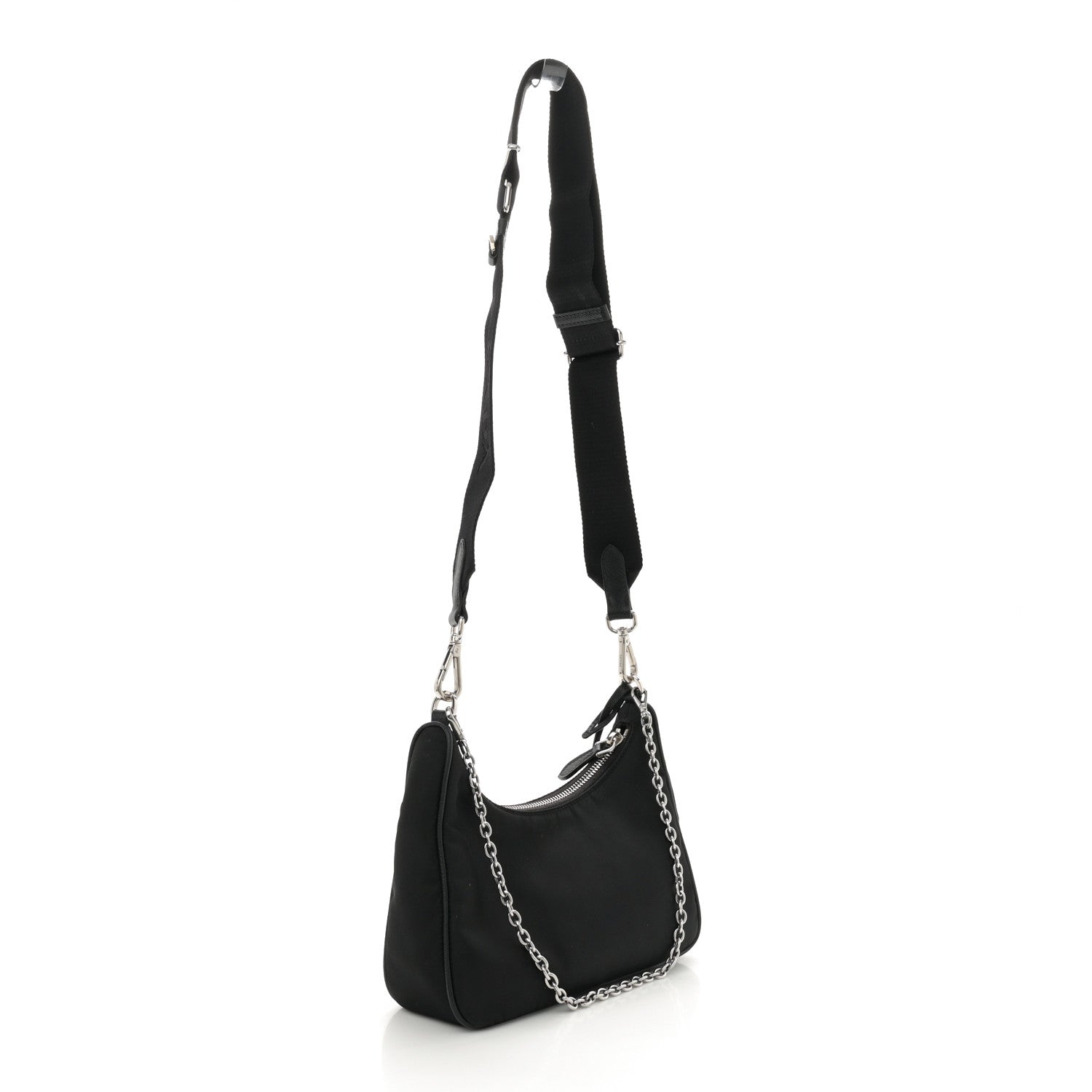 Nylon Re-Edition 2005 Shoulder Bag Black