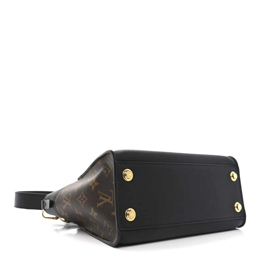Calfskin Monogram On My Side PM Black