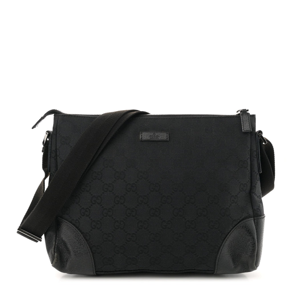 Monogram Joy Messenger Bag Black