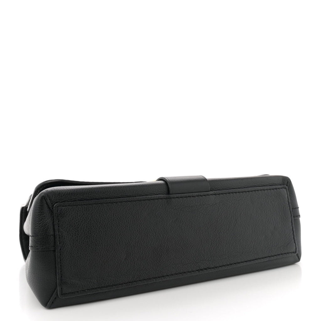 Monogram Cuir Plume Ecume Very Chain Bag Black