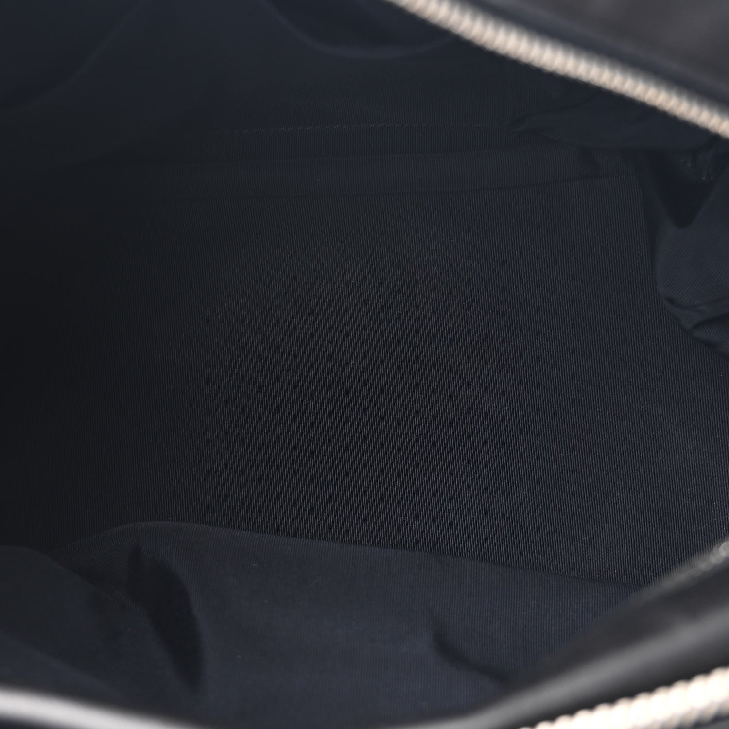 Lambskin Bubble Quilt Small Double Bowling Bag Black