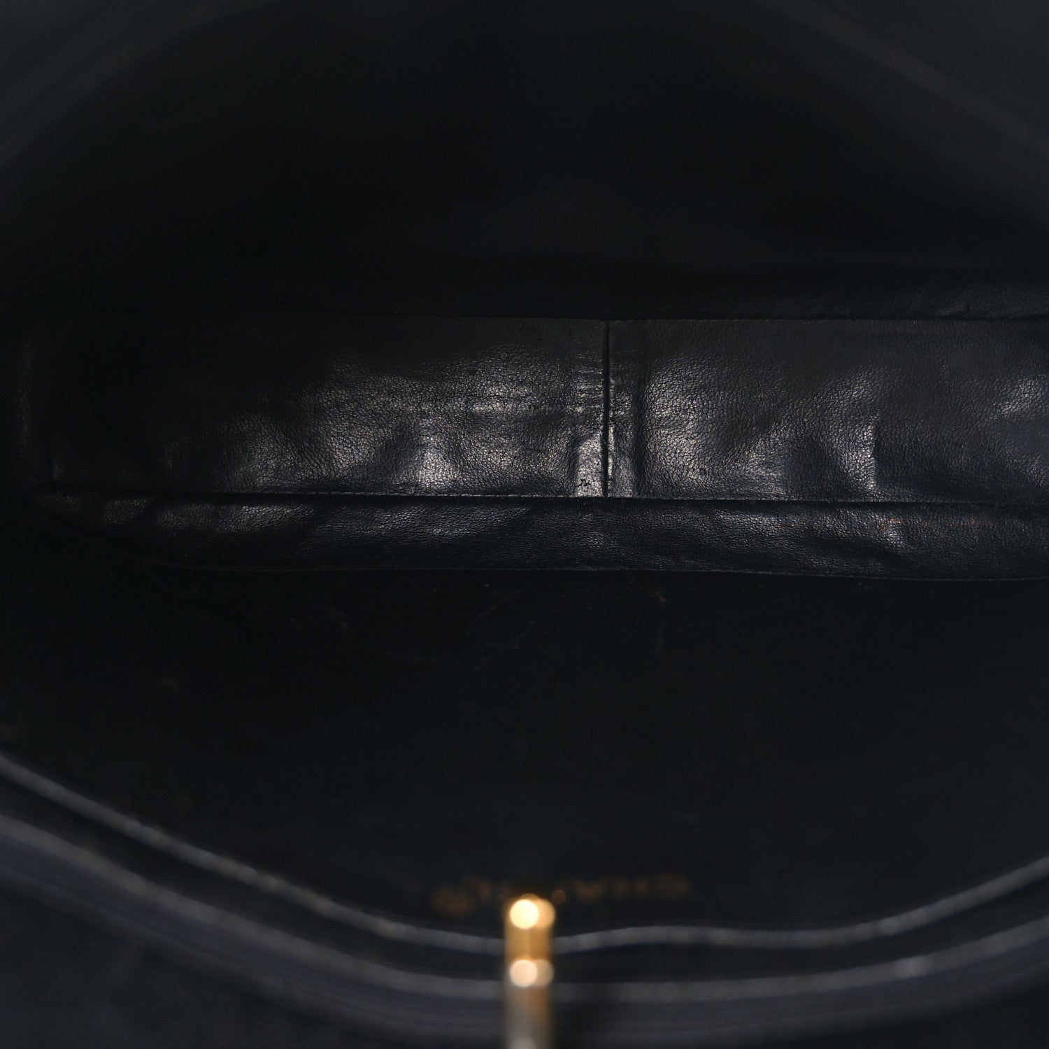 Caviar Quilted Shopper Tote Black