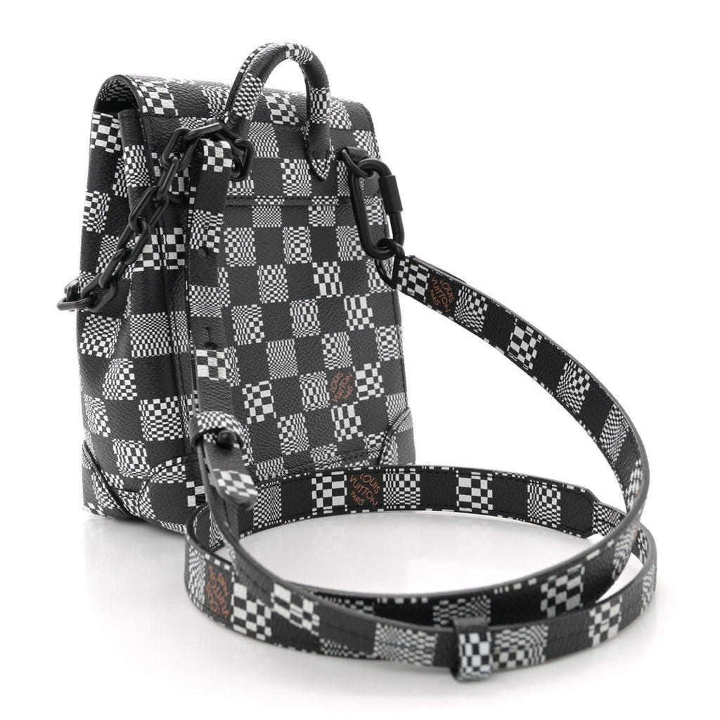 Damier Distorted Steamer XS