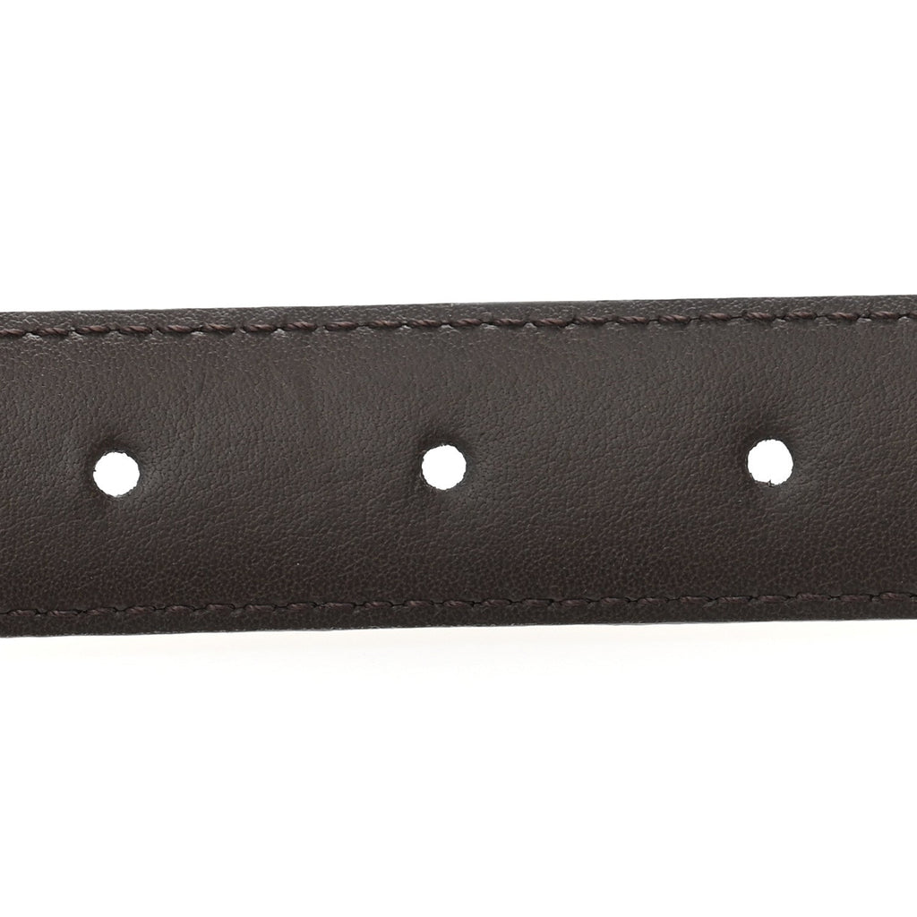Mini Damier Ebene 25mm LV Initiales Belt 80 32