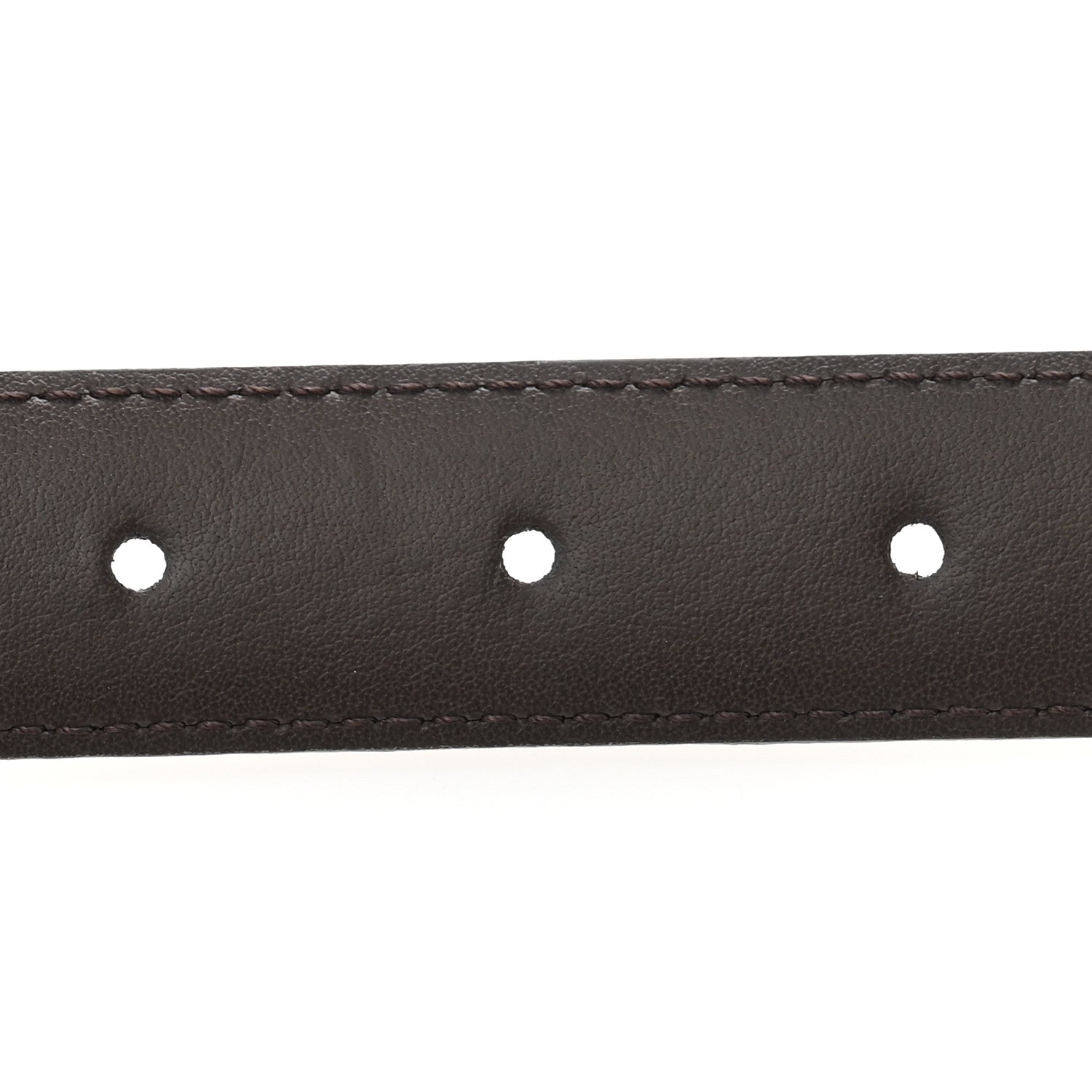 Mini Damier Ebene 25mm LV Initiales Belt 80 32