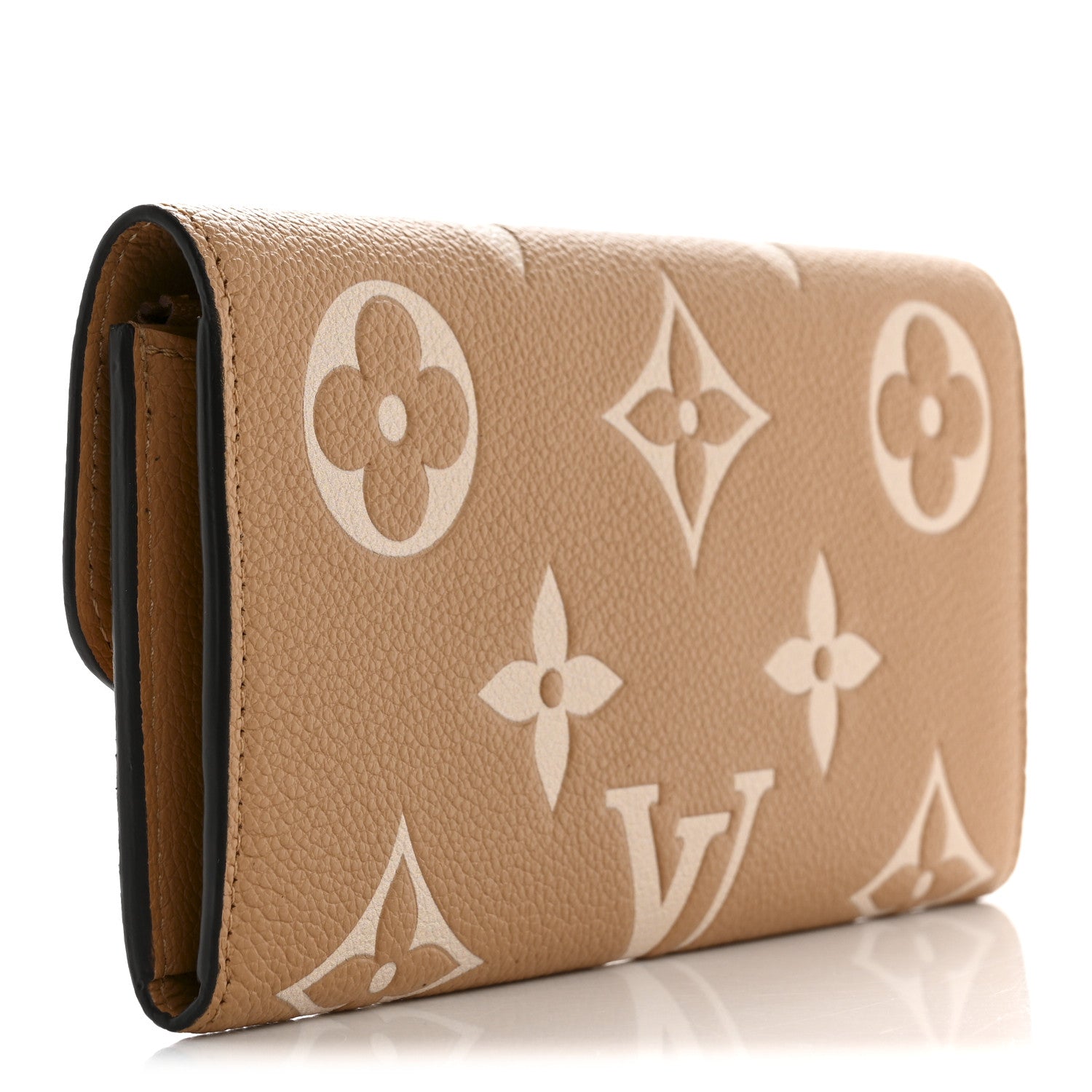Empreinte Monogram Giant Emilie Wallet Arizona Creme