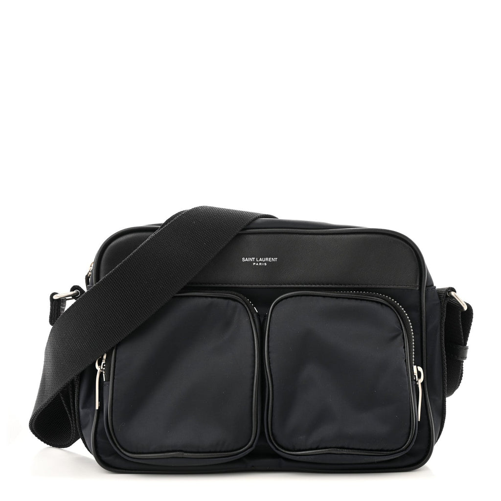 Econyl Nylon City Camera Bag Navy Black