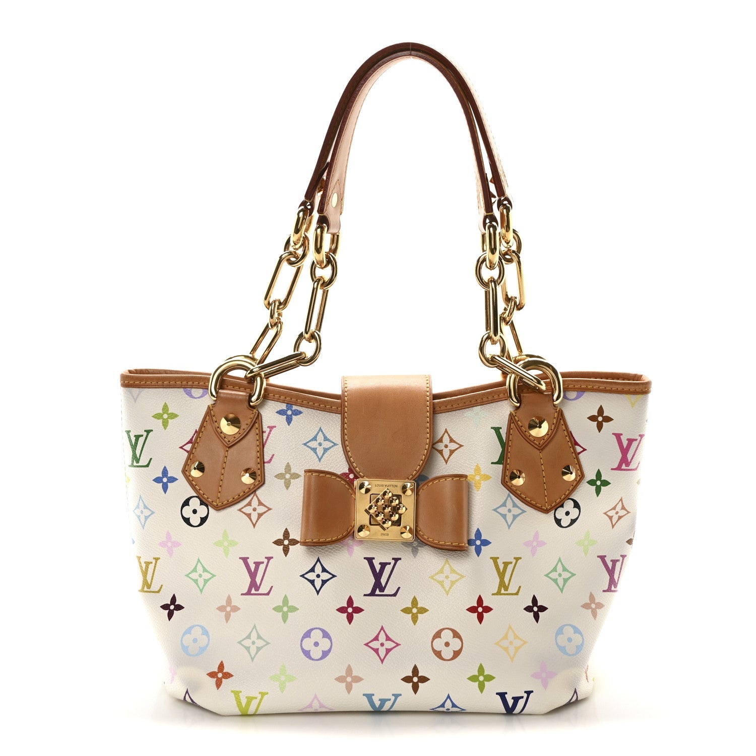 Monogram Multicolor Annie MM White