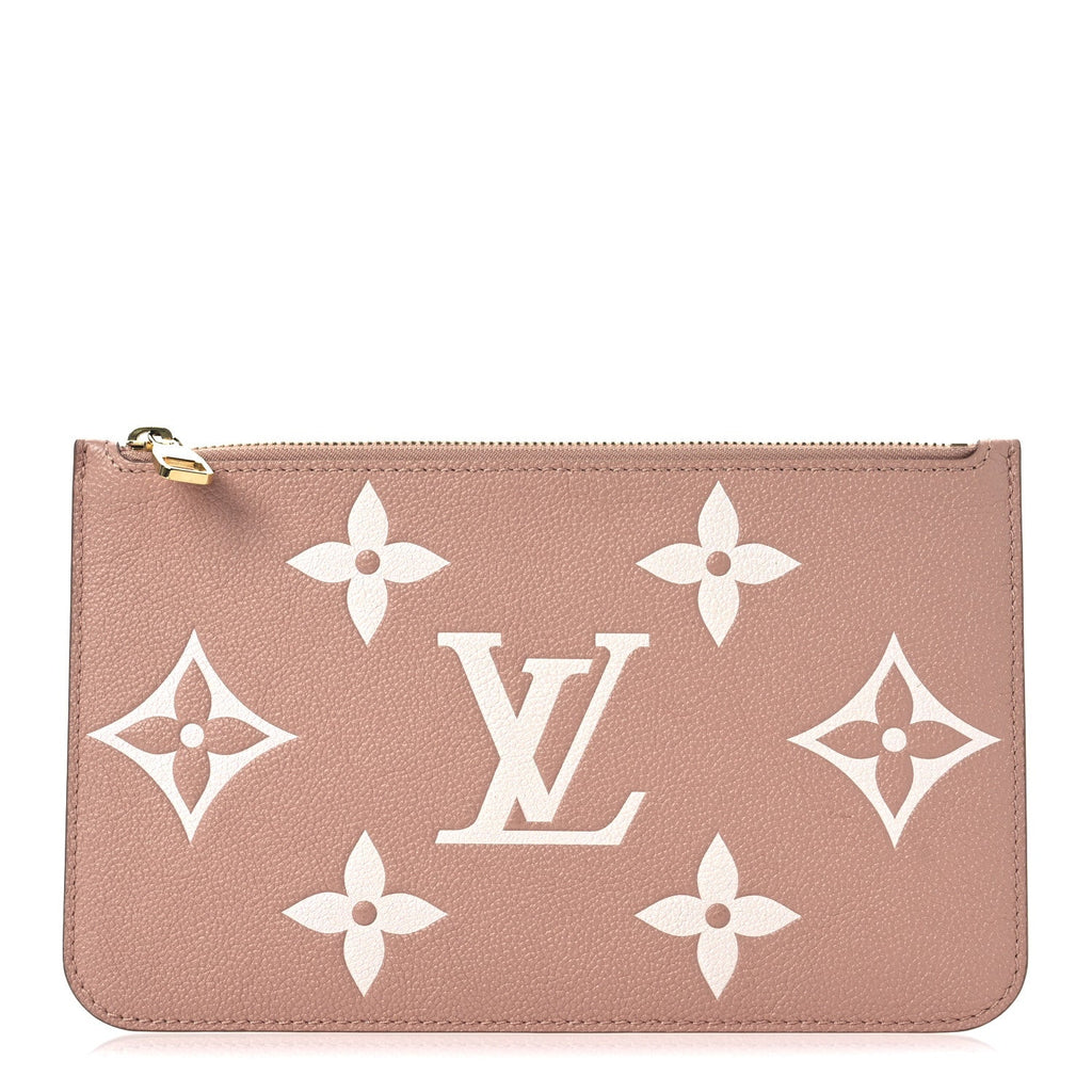 Empreinte Monogram Giant Neverfull MM Pochette Trianon Pink Cream