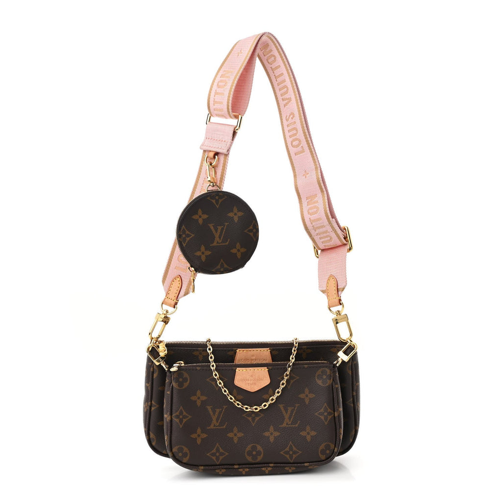 Monogram Multi Pochette Accessories Rose Clair