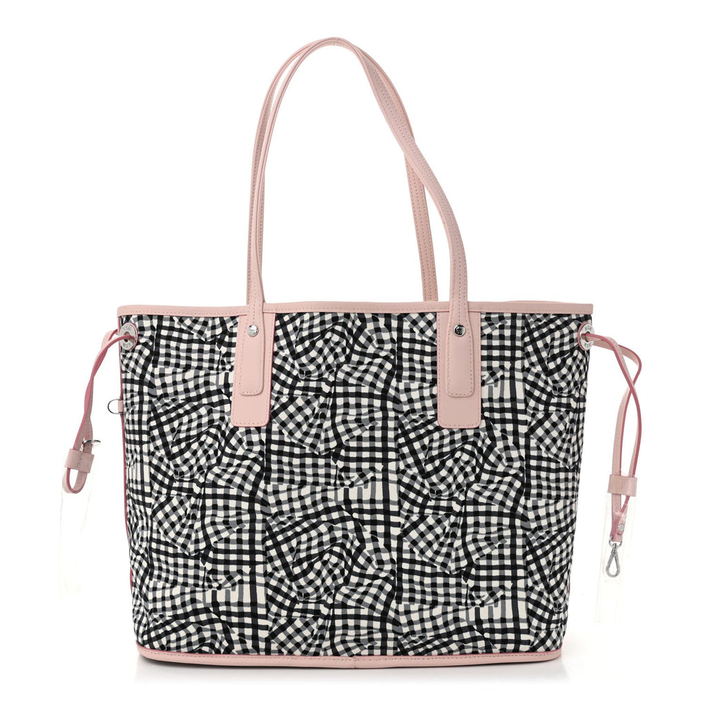 Visetos Medium Liz Reversible Shopper Tote White Soft Pink