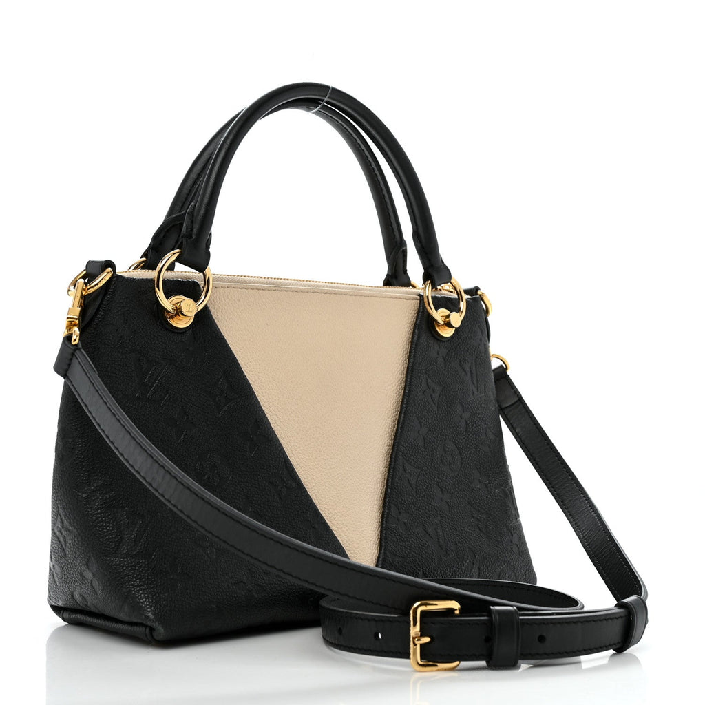 Empreinte V Tote BB Black Creme