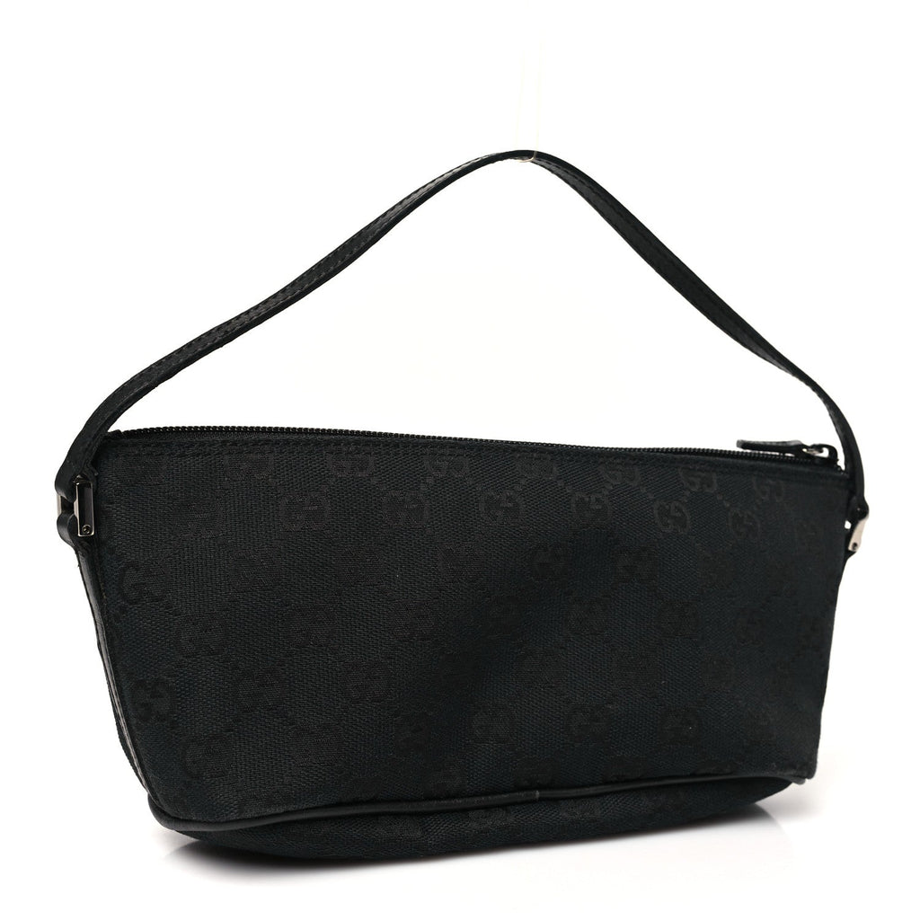 Monogram Boat Pochette Black