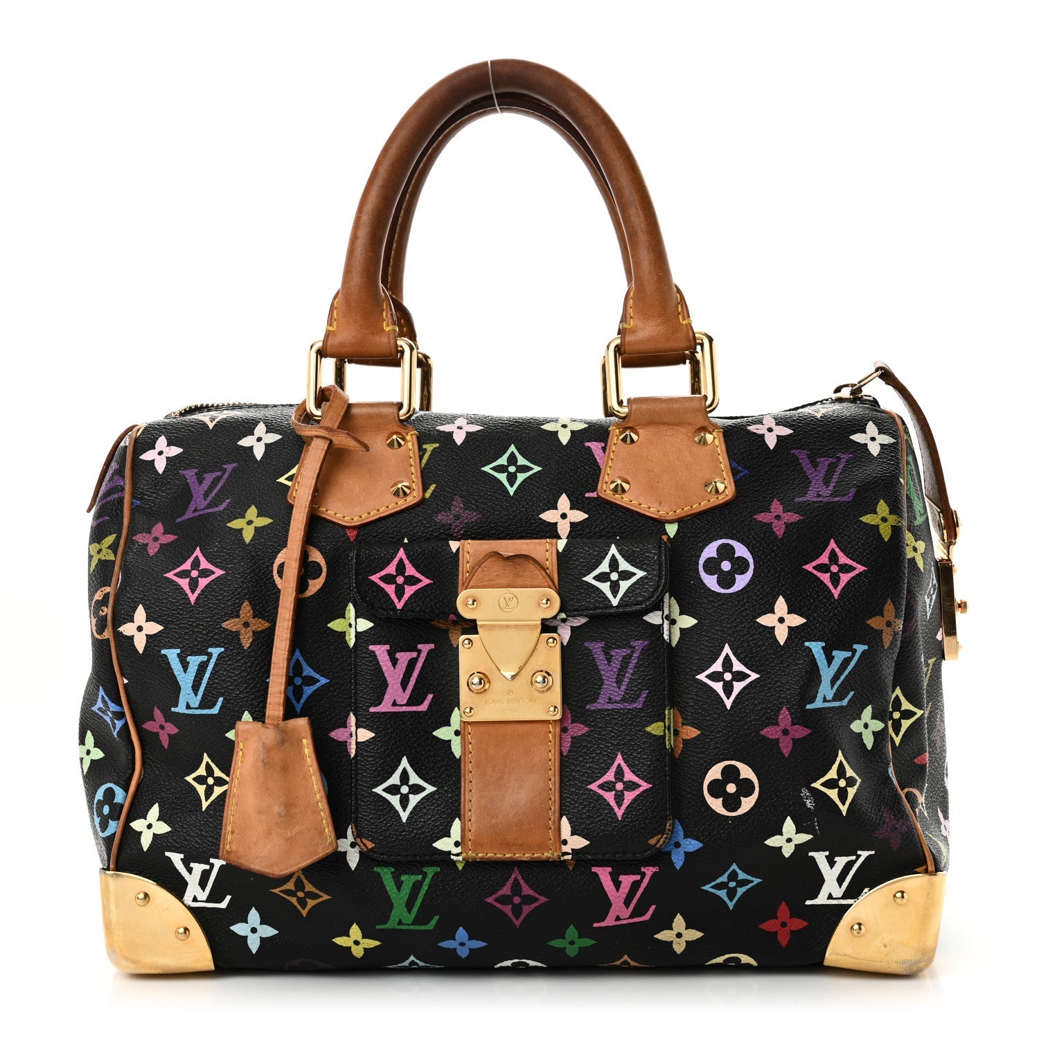 Monogram Multicolor Speedy 30 Black
