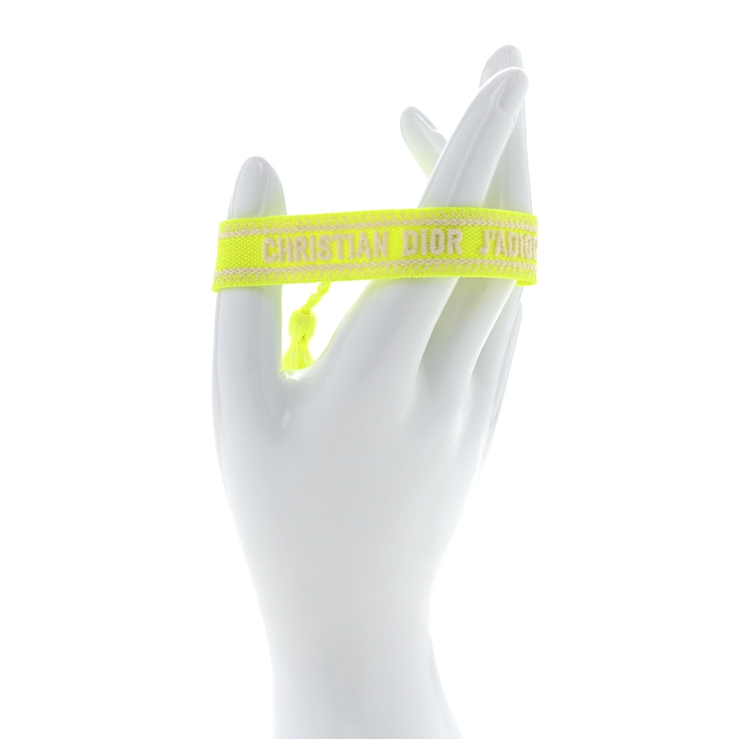 Woven Cotton Saint Tropez Friendship Bracelet Yellow